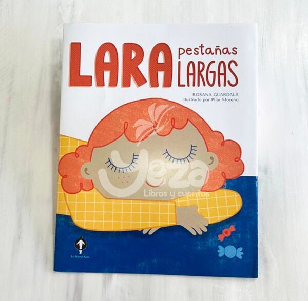Portada libro "Lara pestañas largas"
