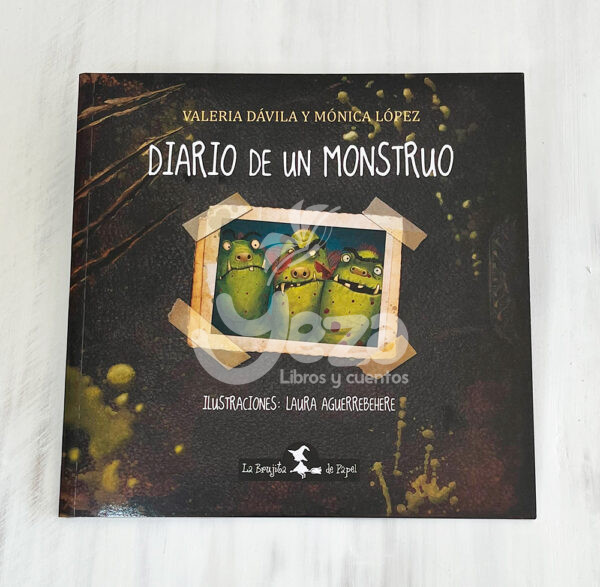 Portada libro "Diario de un monstruo"