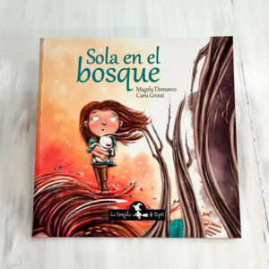 Portada libro "Sola en el bosque"