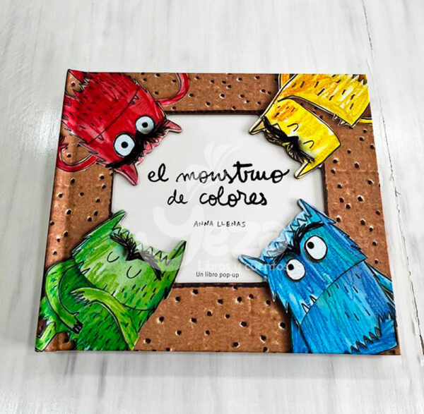 Portada libro "El monstruo de colores"