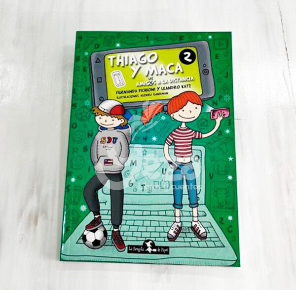 Portada libro "Thiago y Maca 2"