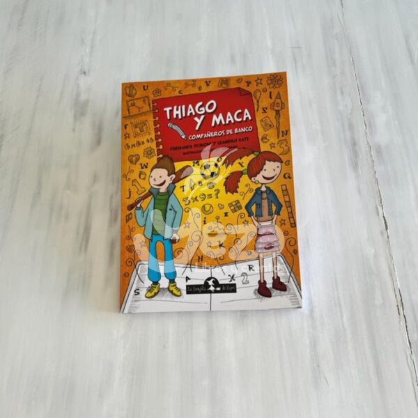 Portada libro "Thiago y Maca"