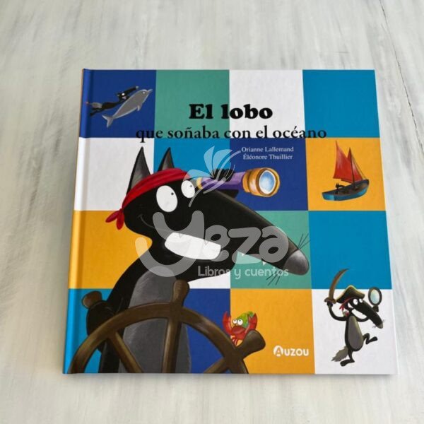 Portada libro "El lobo que soñaba con el océano"