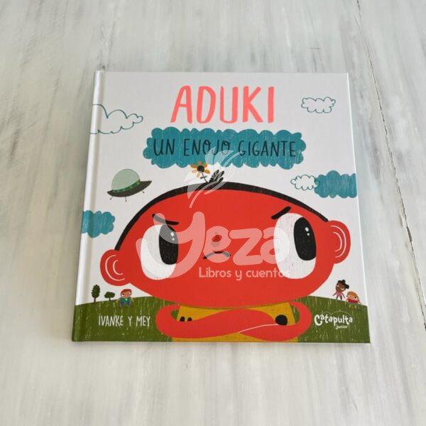 Portada libro "Aduki: Un enojo gigante"