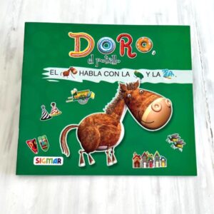 Portada libro "Leo con figuras. Doro, el potrillo"