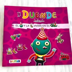 Portada libro "Leo con figuras. El duende distraído"