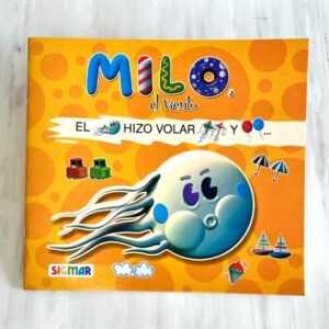 Portada libro "Leo con figuras. Milo, el viento"