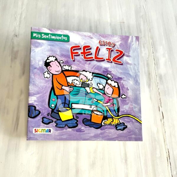 Portada libro "Mis sentimientos. Estoy feliz"