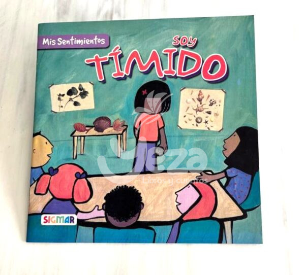 Portada libro "Mis sentimientos. Soy tímido"