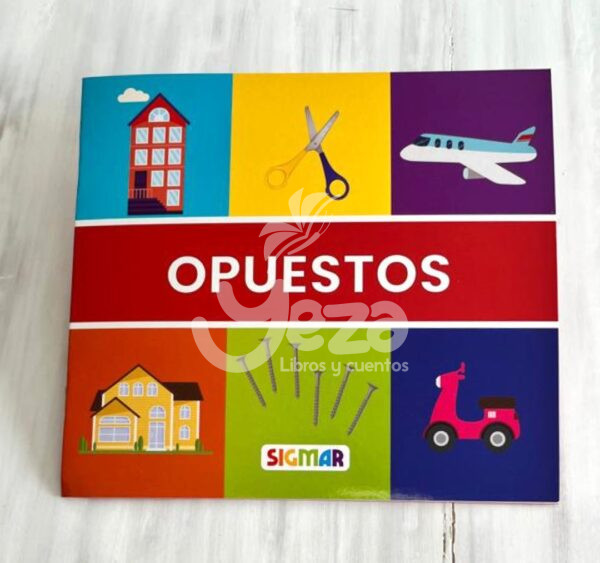 Portada libro "Primeras nociones. Opuestos"