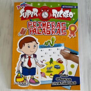 Portada libro "Super Recreo Actividades - Primeras Palabras"