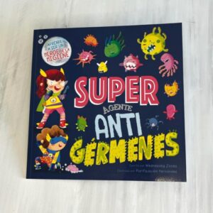 Portada libro "Super agente Anti gérmenes"