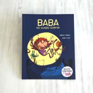 Portada libro "Baba no quiero dormir"