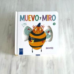 Portada libro: Muevo y miro. Bichitos