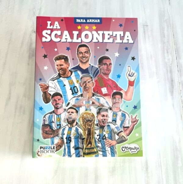 Caja libro + Rompecabezas: La Scaloneta para armar