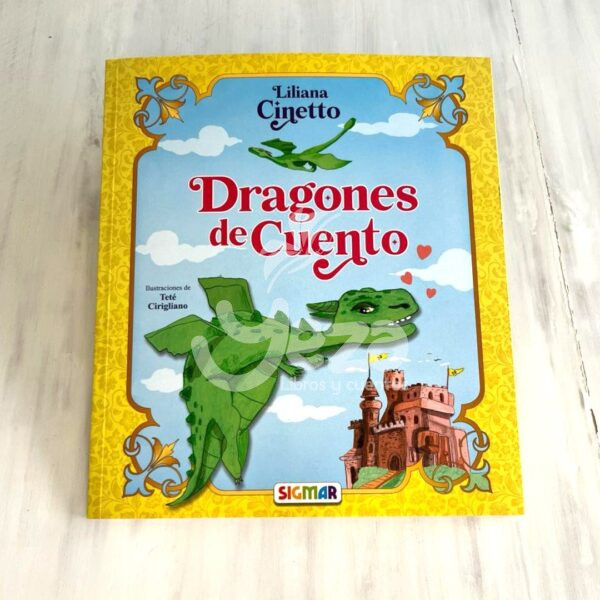 Portada libro: "Dragones de cuento"