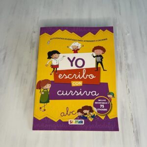 Portada libro: "Yo escribo en cursiva"