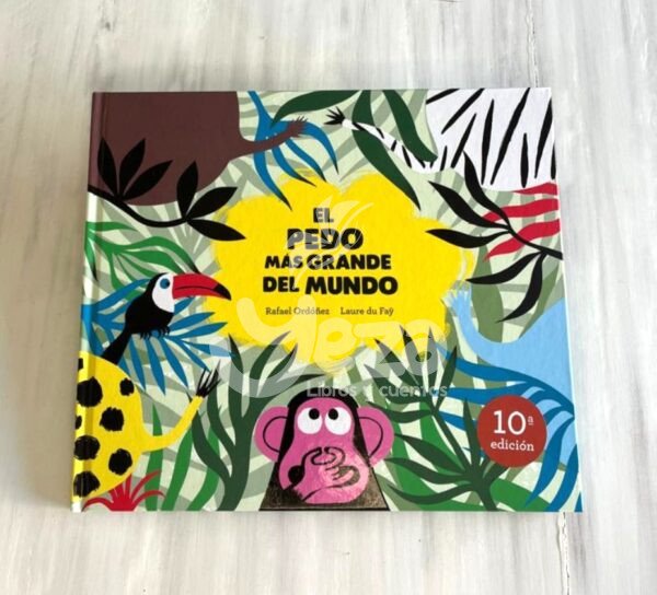 Portada libro: "El pedo más grande del mundo"