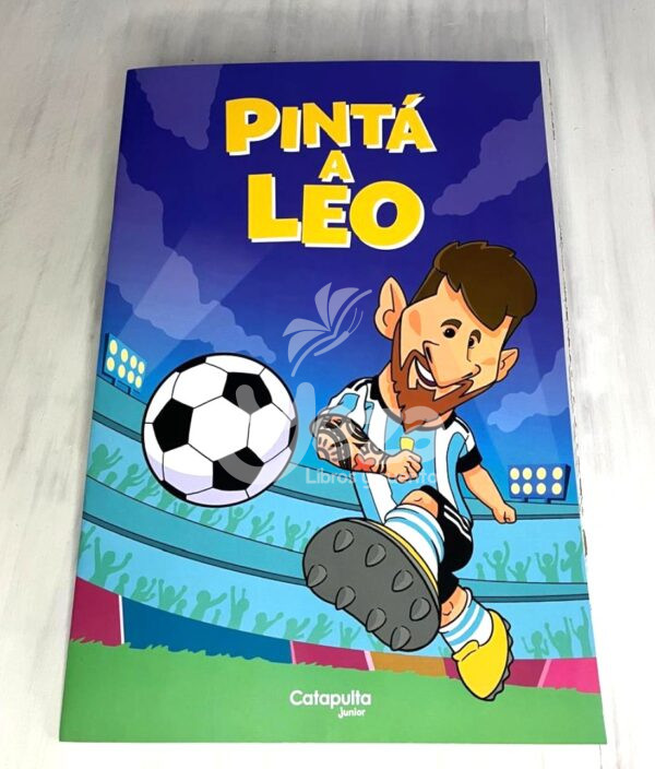 Portada libro: "Pintá a Leo"