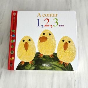 Portada libro: "Huellas: A contar 1, 21 3..."