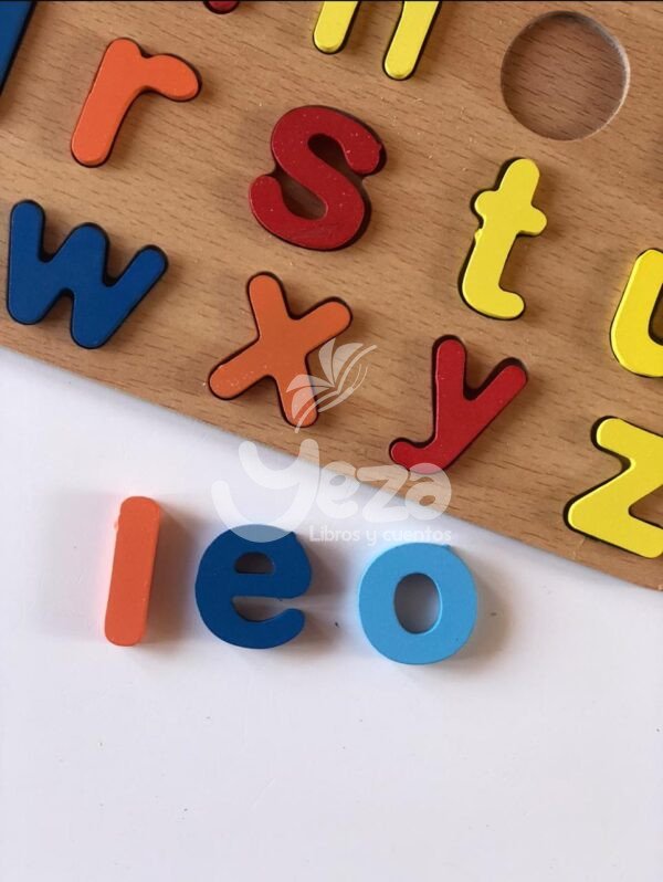 Tablero de Encastre Letras II - Imagen 2