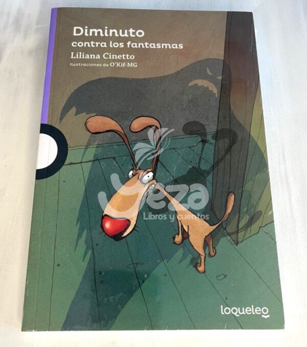 Portada libro "Diminuto contra los fantasmas"